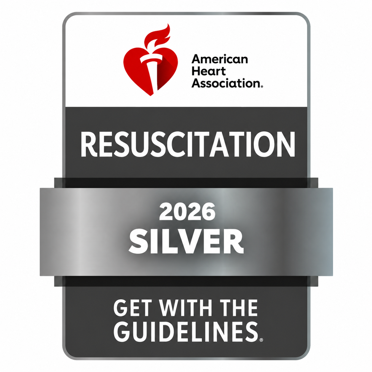 american heart association - silver award